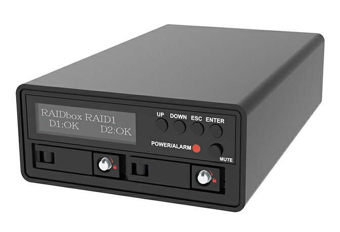 【送料無料】KingTech UR2M-B32+ 2 Bay UR2M-B32 with LCD display of M.2 NVMe SSD RAID外付Storage M.2 SSD【在庫目安:お取り寄せ】