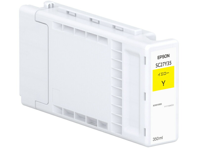 【送料無料】EPSON SC27Y35 SureColor用 インクカートリッジ/ イエロー（350ml）【在庫目安:お取り寄せ】| インク インクカートリッジ インクタンク 純正 純正インク