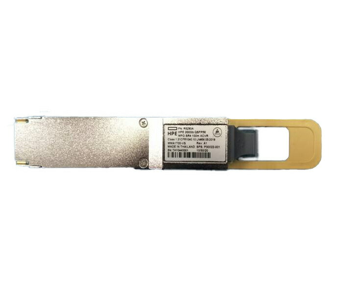 【送料無料】S4B43A HPE Aruba Networking 200G SR4 QSFP56 MPO12 100m MMF Transceiver【在庫目安:お取り寄せ】