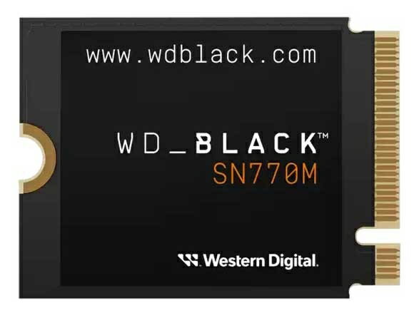 【送料無料】WESTERN DIGITAL 0718037-902975 WD BLACK SN770M ゲーミング向け M.2 2230 NVMe接続SSD 5年保証 500GB WDS500G3X0G【在庫目安:僅少】| パソコン周辺機器