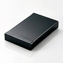 yzELECOM ELP-CED020UBK Portable Drive USB3.0 2TB Black @lpy݌ɖڈ:񂹁z| p\RӋ@