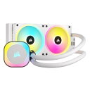 【送料無料】コルセア(メモリ) CW-9061005-WW 簡易水冷CPUクーラー iCUE LINK H100i RGB White【在庫目安:お取り寄せ】