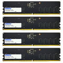 【送料無料】アドテック ADS5600D-H16G4 DDR5-5600 UDIMM 16GB×4枚【在庫目安:お取り寄せ】