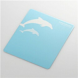 ELECOM MP-111D レーザー＆光学式マウス対応マウスパッド animal mousepad(イルカ)【在庫目安:お取り寄せ】| パソコン周辺機器 マウスパッド マウス パッド ゲーミング 手首 疲れ ズレ パソコン PC