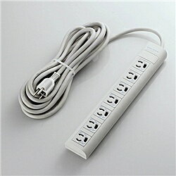 【送料無料】ELECOM T-H3750NM 簡易パッケージ 抜け止めPCタップ マグネット付/ 3P7口/ 5m【在庫目安:..