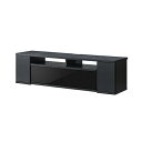 【送料無料】朝日木材加工 AS-SBS1500-BK ホームシアター/ TV台 65V用 ブラック【在庫目安:お取り寄せ】| AV機器 AVラック ラック 台 テレビ AVボード TV(2)