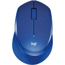 Logicool M331rBL 静音マウス プラス M331r ブルー【在庫目安:お取り寄せ】