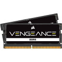 【送料無料】コルセア(メモリ) CMSX64GX5M2A4800C40 DDR5 メモリ VENGEANCE DDR5 SODIMM 4800MHz 64GB(32GBx2) Unbuffered CL40【在庫目安:お取り寄せ】