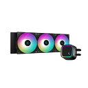 【送料無料】Deepcool R-LE720-BKAMMN-G-1 (LE720) 簡易水冷CPU FAN LE720 /360mm ARGB対応 /LGA1700/ 1200/ 1151/ 1150/ 1155 /AMD AM5/ AM4ソケット対応 /ブラックカラーモデル【在庫目安:お取り寄せ】