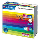 Verbatim DTR85HP10V1 DVD+R DL 8.5GB PCf[^p 8{Ή 10XP[X Ch\y݌ɖڈ:񂹁z