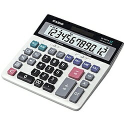 【送料無料】CASIO DS-120TW スタンダード電卓 加算機方式 デスクタイプ 12桁【在庫目安:お取り寄せ】| 事務機 電卓 計算機 電子卓上計算機 小型 演算 計算 税計算 消費税 税