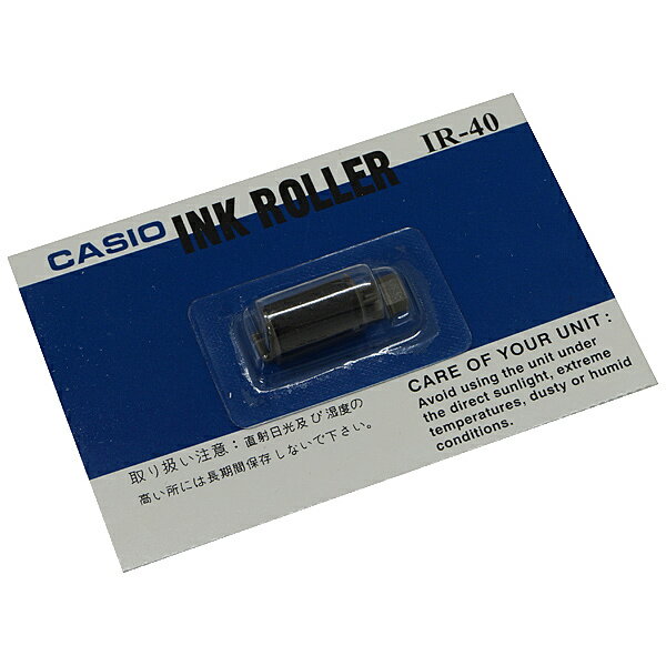 CASIO IR-40 プリンタ電卓・電子レジスタ用インクローラー【在庫目安:お取り寄せ】