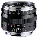 【送料無料】コシナ 170646 Carl Zeiss C Sonnar T* 1.5 50 ZMマウント ブラック【在庫目安:お取り寄せ】| カメラ 単焦点レンズ 交換レンズ レンズ 単焦点 交換 マウント ボケ