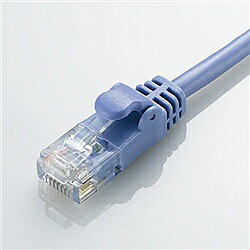 ELECOM LD-CTY/BU10 CAT5e準拠 やわらかLANケーブル 10m(ブルー)【在庫目安:お取り寄せ】| パソコン周辺機器 ケーブル カテゴリ5E LANケーブル LAN ストレート Cat5E 5E LAN端子