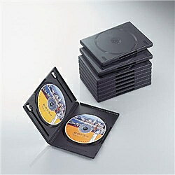 ELECOM CCD-DVD06BK DVDトールケース【在庫目安:僅少】