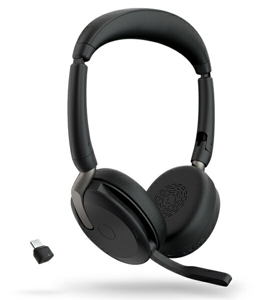 【送料無料】GNオーディオ 26699-989-899 Jabra 無線ヘッドセット 折りたたみ式 USB-C 両耳 UC認定「Jabra Evolve2 65 Flex Link380c/ 390c UC Stereo」【在庫目安:僅少】| パソコン周辺機器