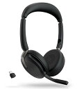 【送料無料】GNオーディオ 26699-989-899 Jabra 無線ヘッドセット 折りたたみ式 USB-C 両耳 UC認定「Jabra Evolve2 65...