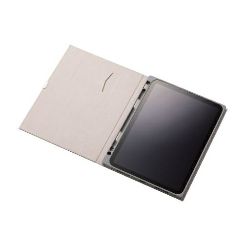 【送料無料】ELECOM TB-A23RWVJMGY iPad 第10世代用フラップケース/ ソフトレザー/ ＆me/ Apple Pencil収納/ フリーアングル/ チャコールグレー【在庫目安:お取り寄せ】