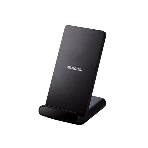 【送料無料】ELECOM W-QS09BK Qi規格対応ワイヤレス充電器/ 5W/ スタンドタイプ/ 2枚コイル/ ブラック【在庫目安:お取り寄せ】 【送料無料】ELECOM W-QS09BK Qi規格対応ワイヤレス充電器/ 5W/ スタンドタイプ/ 2枚コイル/ ブラック【在庫目安:お取り寄せ】