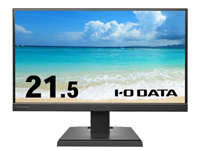 【在庫目安:あり】【送料無料】IODATA LCD-A221DBX ワイド液晶ディスプレイ 21.5型/ 1920×1080/ アナログRGB、HDMI/ ブラック/ スピーカー：あり/ よりサステナブルなディスプレイへ/ 「5年保証」「無輝点保証」3辺フレームレス