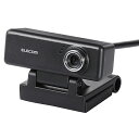 【在庫目安:あり】【送料無料】ELECOM UCAM-C520FBBK PC Webカメラ/ 200万画素/ マイク内蔵/ 高精細ガラスレンズ/ ブラック