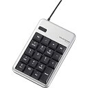 ELECOM TK-TCM012SV 2ポートUSB2.0ハブ付テンキーボード/ Mサイズ/ メンブレン/ シルバー【在庫目安:お取り寄せ】(2)
