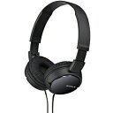 SONY(VAIO) MDR-ZX110/B ステレオヘッドホン ブラック【在庫目安:僅少】 AV機器 オーバーヘッドヘッドホン オーバーヘッドヘッドフォン オーバーヘッド ヘッドフォン ヘッドホン イヤフォン イヤホン テレビ 音楽 ラジオ 音質