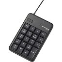 ELECOM TK-TCM011BK USBテンキーボード/ Mサイズ/ メンブレン/ ブラック【在庫目安:お取り寄せ】