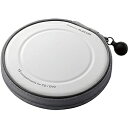 ELECOM CCD-H12WH CD/ DVDケース/ セミハード/ ファスナー付/ 12枚入/ ホワイト【在庫目安:お取り寄せ】(2)