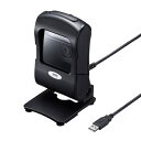 【送料無料】サンワサプライ BCR-2DST3BK 2次元バーコードリーダー(置き型・1次元バーコード対応)【在庫目安:お取り寄せ】