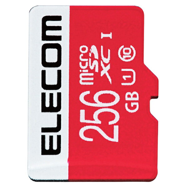 【送料無料】ELECOM GM-MFMS256G microSDXCカード/ UHS-I/ U1/ Class10/ Nintendo Switch検証済/ 256GB【在庫目安:僅少】