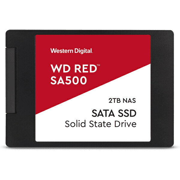 【在庫目安:あり】【送料無料】WESTERN DIGITAL 0718037-872322 WD Red 3D NANDシリーズ SSD 2TB SATA 6Gb/ s 2.5インチ 7mm 高耐久モデル 国内正規代理店品 WDS200T1R0A