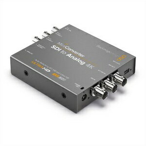 【送料無料】Blackmagic Design 9338716-002591 Mini Converter - SDI to Analog 4K CONVMASA4K【在庫目安:お取り寄せ】| パソコン周辺機器 グラフィック ビデオ オプション ビデオ パソコン PC