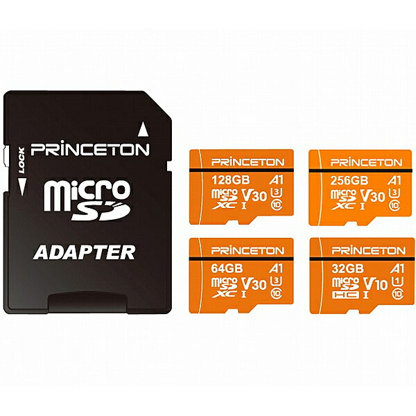 【送料無料】プリンストン PMSDA-128G 128GB microSDXCカード UHS-I A1対応【在庫目安:お取り寄せ】