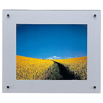 【送料無料】浅沼商会 001722 FUJICOLOR プロフレーム 4切 シルバー【在庫目安:お取り寄せ】