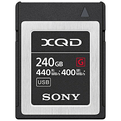 【送料無料】SONY(VAIO) QD-G240F XQDメモリーカード Gシリーズ 240GB【在庫目安:お取り寄せ】