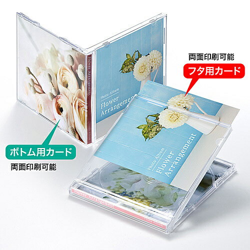 サンワサプライ JP-INDN インクジェット用インデックスカード（つやなしマット）【在庫目安:お取り寄せ】