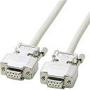 【送料無料】サンワサプライ KRS-403XF5N RS-232Cケーブル(クロス・5m)【在庫目安:お取り寄せ】