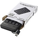 【在庫目安:あり】ELECOM TK-TCM011BK/RS USBテンキーボード/ メンブレン/ ブラック/ RoHS指令準拠(2)