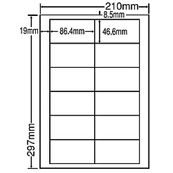 シートカットラベル A4版 12面付(1ケース500シート) 詳細スペック タイプ専用紙 サイズ(規格)A4 入数500シート/ケース 白色度80% GPN(グリーン購入ネットワーク)登録