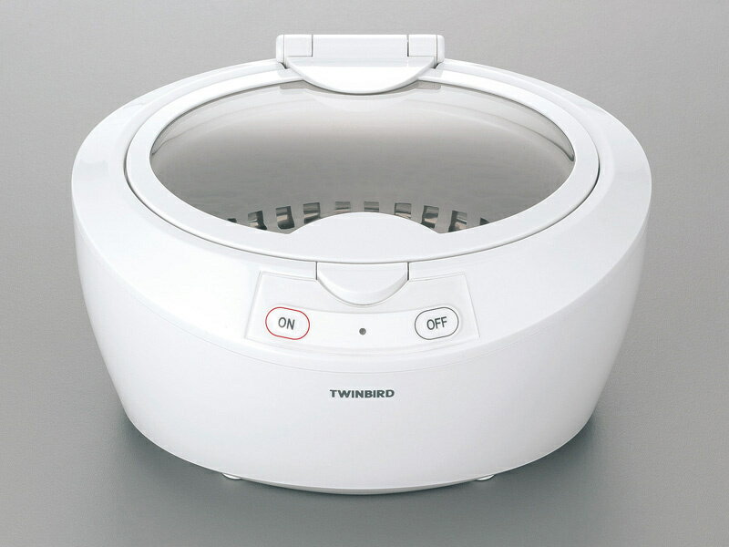 【送料無料】ツインバード EC-4518W 超音波洗浄器 （ホワイト）【在庫目安:お取り寄せ】