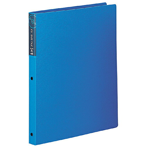 浅沼商会 DVD-1130-10 セキセイ CD・DVDファイル A4-S ブルー【在庫目安:お取り寄せ】