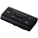 ELECOM HSAD-GM30MBK ゲーム向けUSBデジタルミキサー/ PS4/ Switch対応/ ブラック【在庫目安:お取り寄せ】