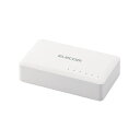 ELECOM EHC-G05PA2-W Giga対応スイッチングハブ/ 5ポート/ プラスチック筺体/ 電源外付けモデル/ ホワイト【在庫目安:お取り寄せ】(2)