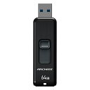 USB3.2(Gen1） フラッシュメモリ 64GB スライド式 ブラック詳細スペック電気用品安全法(本体)非対象電気用品安全法(付属品等)非対象電気用品安全法(備考)電源を持たない製品のため