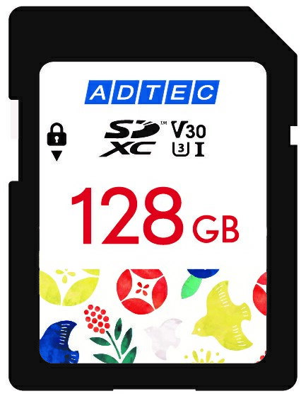 アドテック ADC-SZTX128G/U3 SDXCカード 128GB UHS-I U3 V30【在庫目安:お取り寄せ】