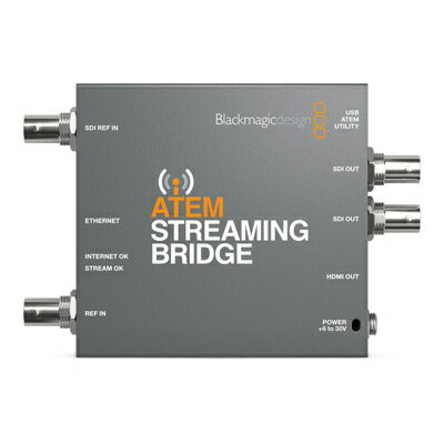 【送料無料】Blackmagic Design 9338716-006841 SWATEMMINISBPR ATEM Streaming Bridge【在庫目安:お取り寄せ】