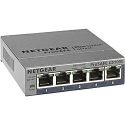 【送料無料】NETGEAR GS105E-200JPS GS105E 日本語GUI ギガ5ポート アンマネージプラス【在庫目安:お取り寄せ】