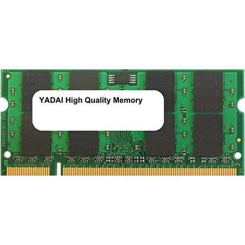 【送料無料】ヤダイ YD2/800-N4G DDR2 PC2-6400 4GB SO-DIMM 200pin【在庫目安:お取り寄せ】
