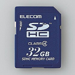 ELECOM MF-FSD032GC4/H SDHC/ Class4/ 32GB/ ˡ/ ʰץѥåں߸ܰ:󤻡